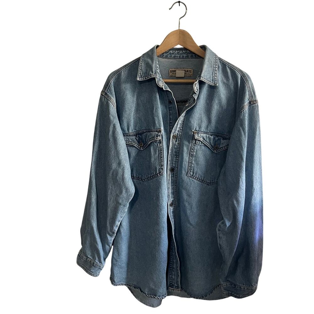 Vintage Unionbay denim shirt size xl